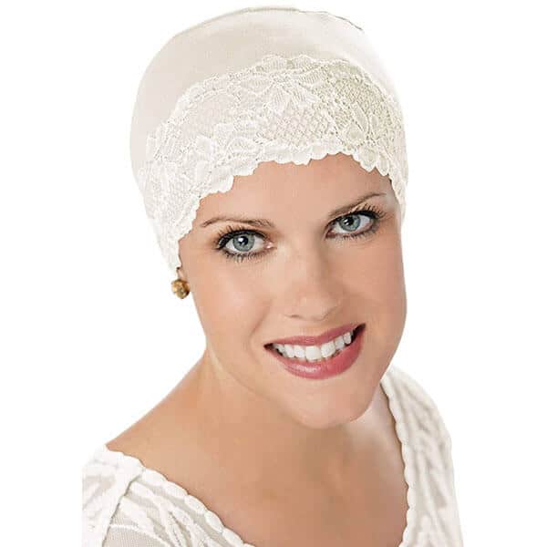 Lace Sleep Cap And Hat Liner