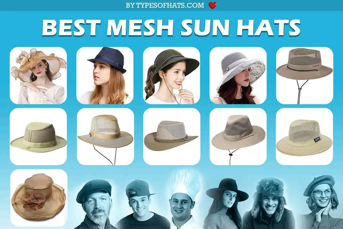 mesh sun hats