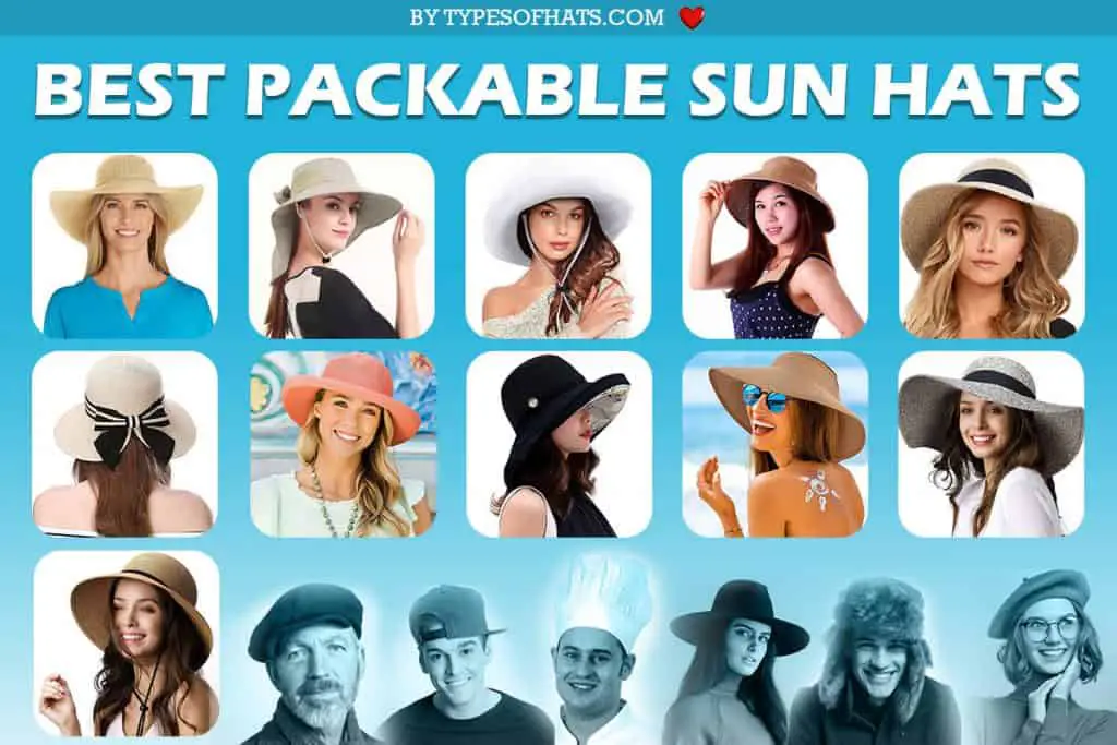 packable sun hats women
