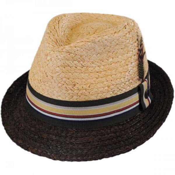 Straw Fedora Hat for Men