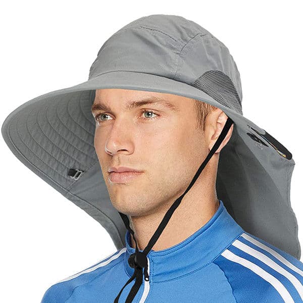 Men’s Safari Fishing Hat With Neck Flap