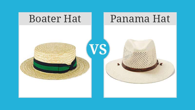 Boater Hat Vs Panama Hat