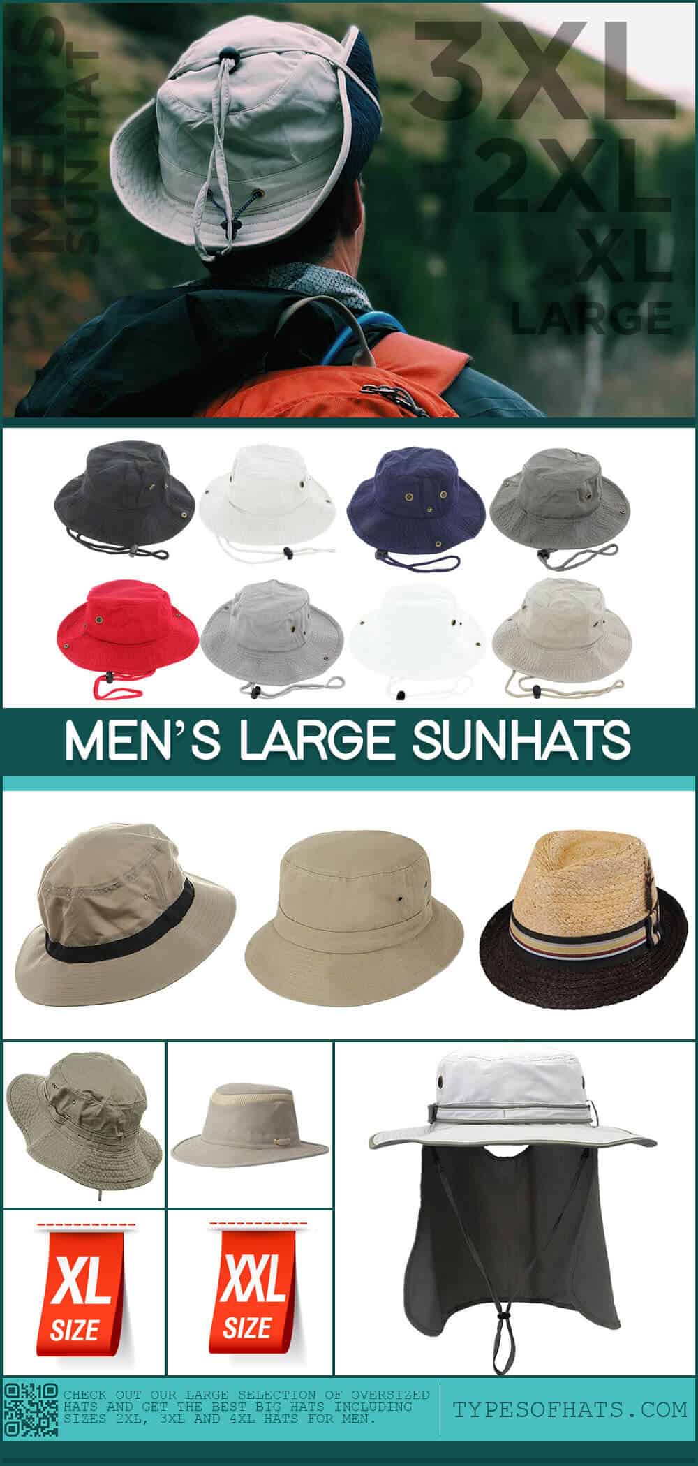 Large Sunhats for Men