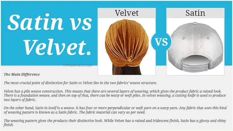 Satin vs Velvet