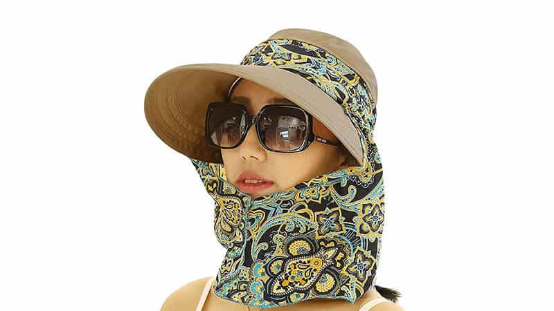 fantasticlife06 Spring Summer Womens Sun Visor Hat Adjustable Wide Brim Visor Hat Fashion Casual Beach Caps 