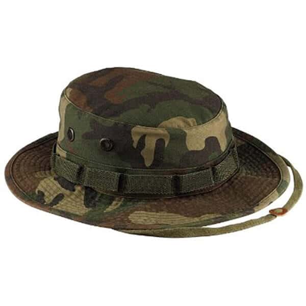 Woodland Camo Boonie Hat