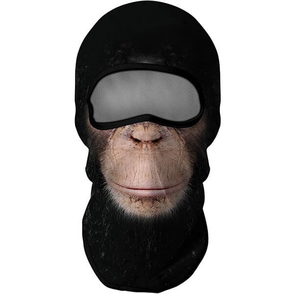 Gorilla Shaped Balaclava and Face Mask