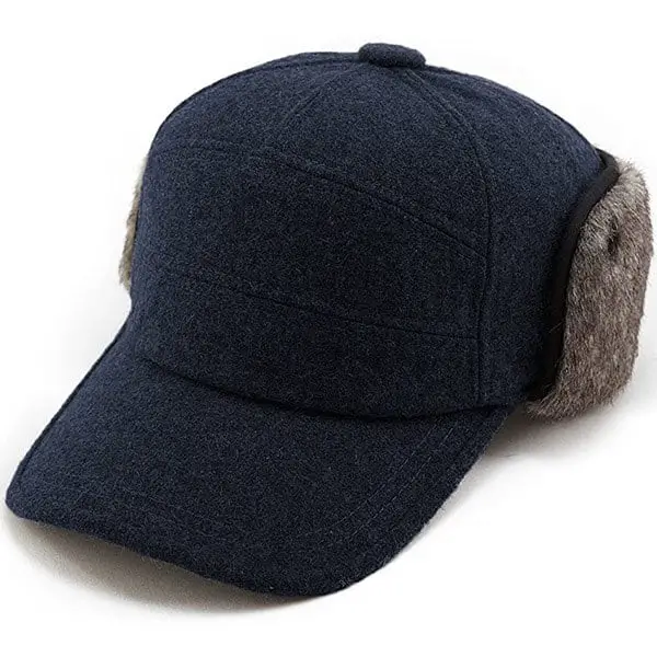 Ear Flap Baseball Hat