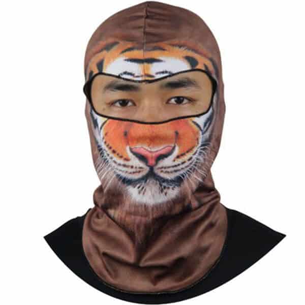 3D Animal Balaclava and Full-Face Mask