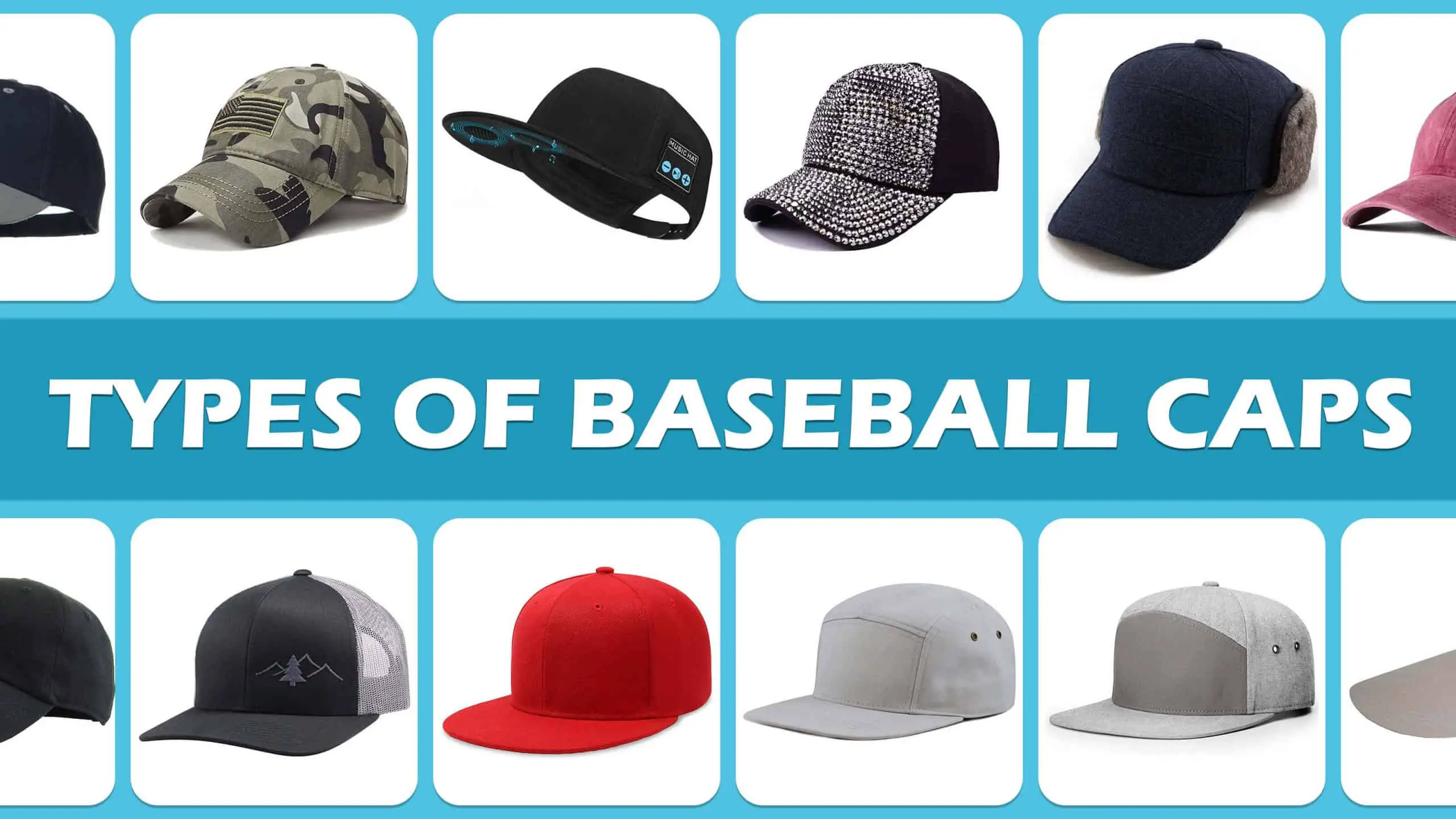 Types Of Baseball Caps And Hats
