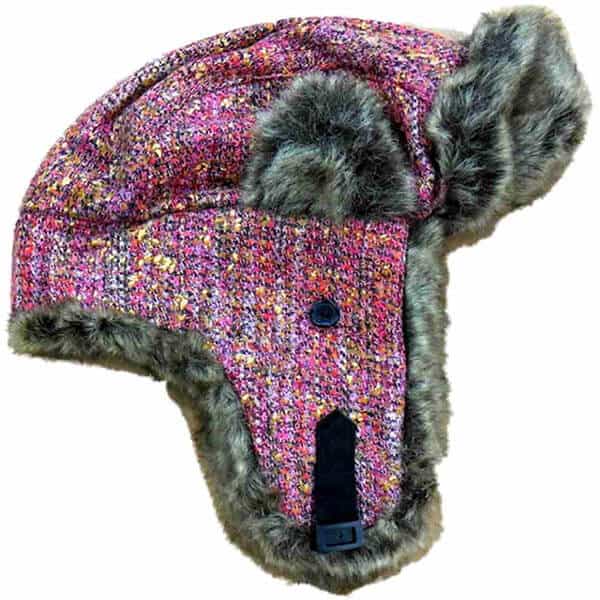 Stylish Peruvian knit trapper hat for her