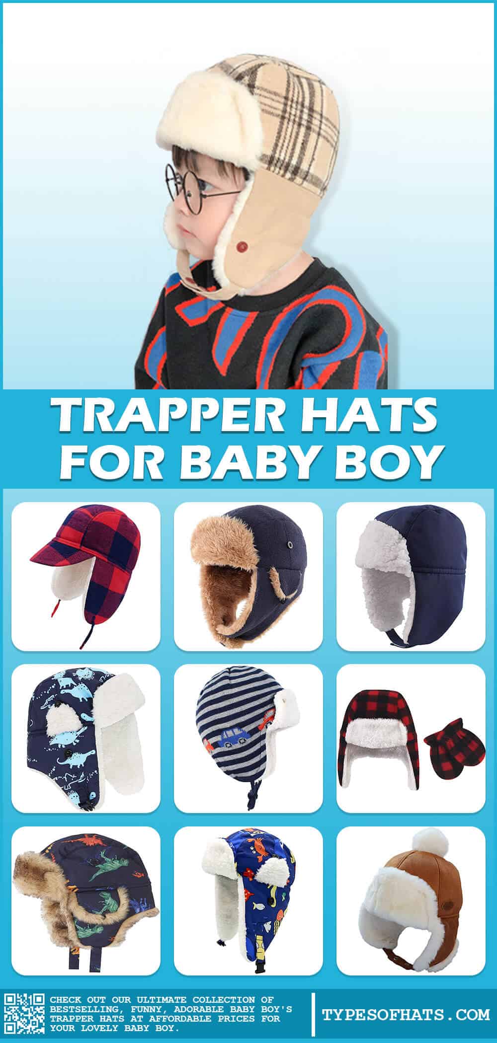 boys trapper hat