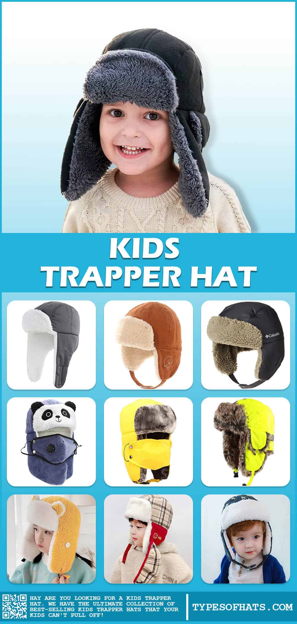 kids trapper hat