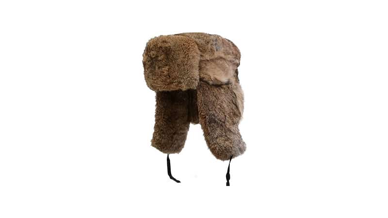 real fur trapper hats