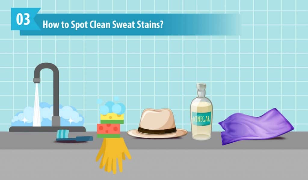 How to Spot Clean Sweat Stains