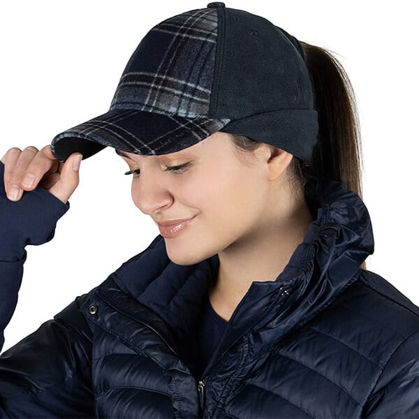 Winter Running Baseball Hat with Ear Warmers
