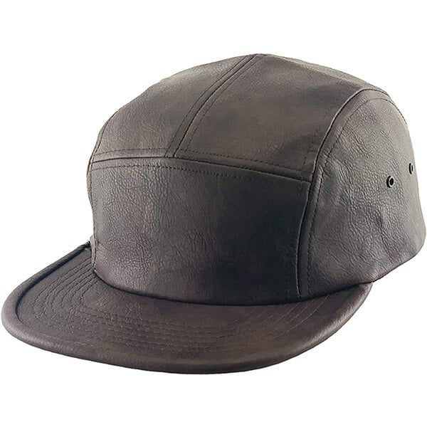 Camper Style Adjustable Flat Bill Hat