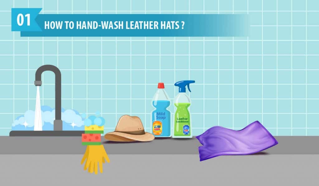 How to Hand-Wash Leather Hats