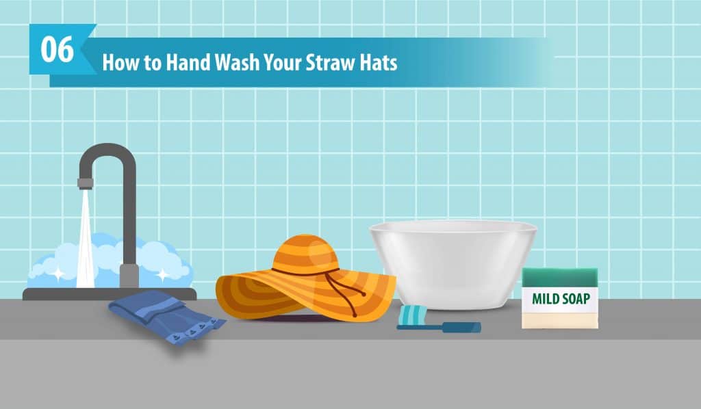 How to Hand Wash Your Straw Hats