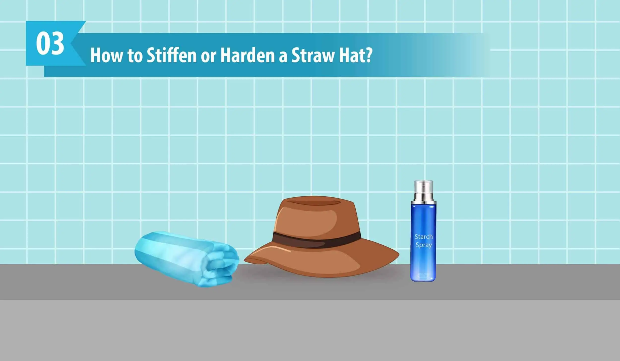 How to Stiffen or Harden a Straw Hat