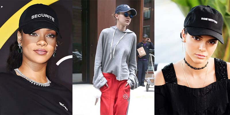 celebrities with dad hat