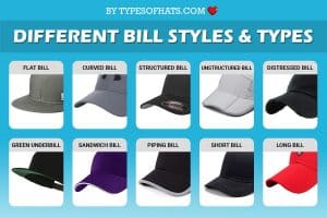 What Is the Bill of a Cap? - 10 Different Bill Styles & Types