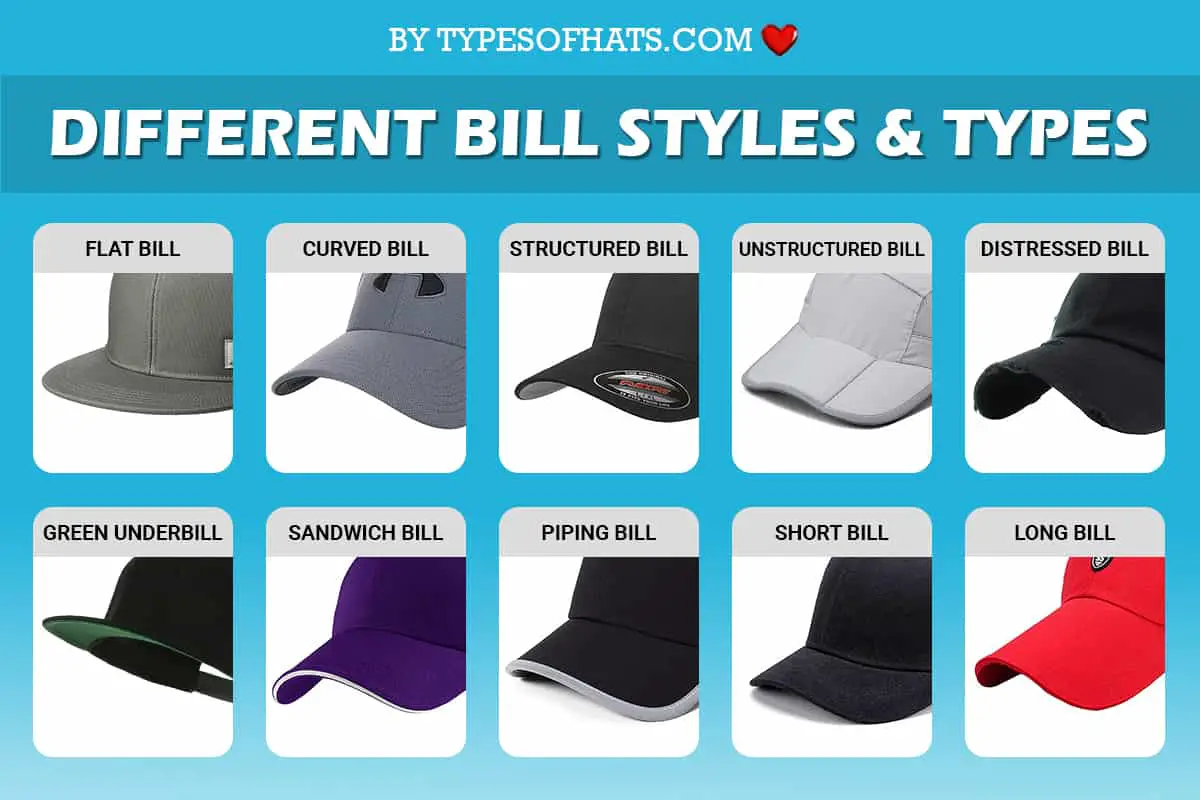 different bill styles and types