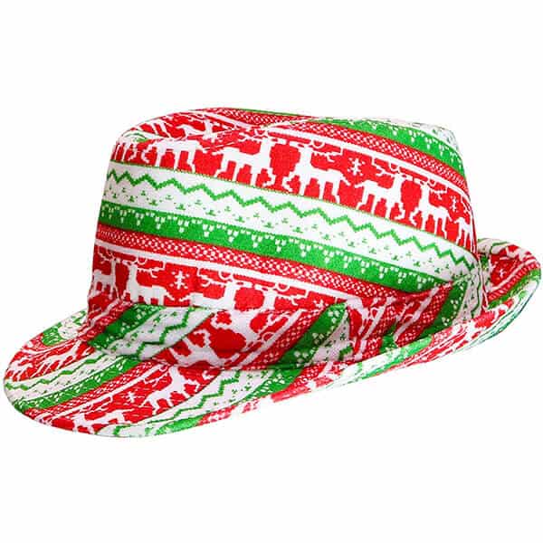 Christmas Fedora Hat