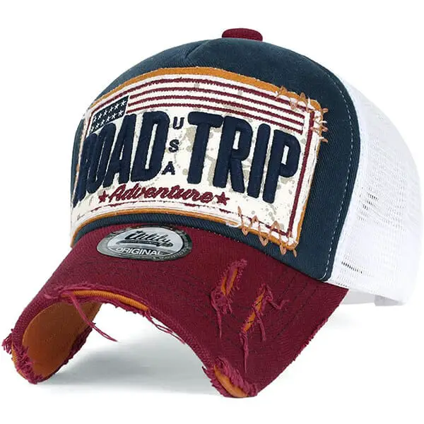 Distressed Vintage Trucker Hat