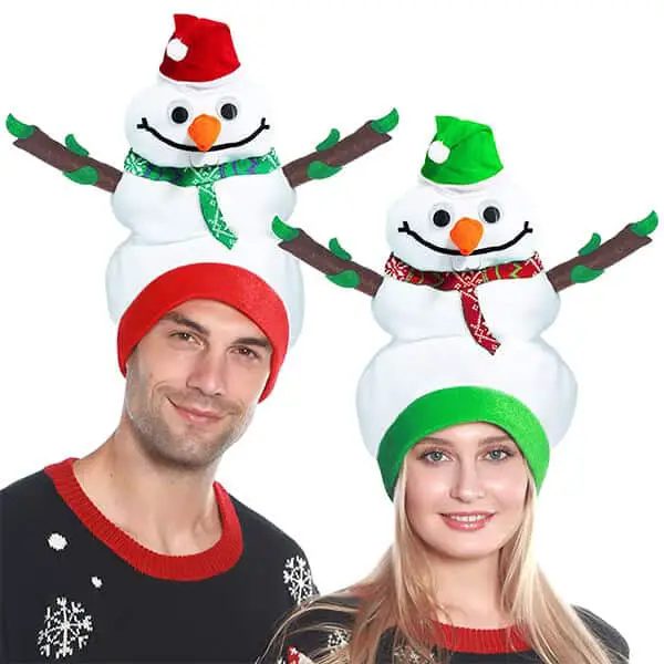 Christmas Snowman Hat