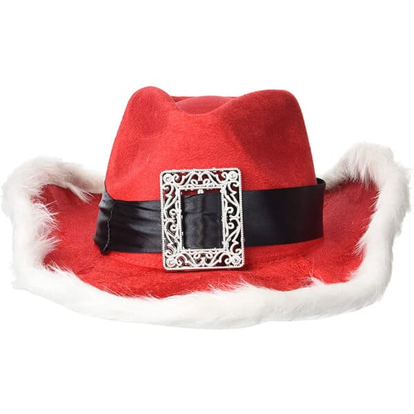 Christmas Cowboy Hat
