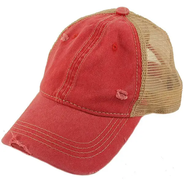 C.C Distressed Trucker Hat