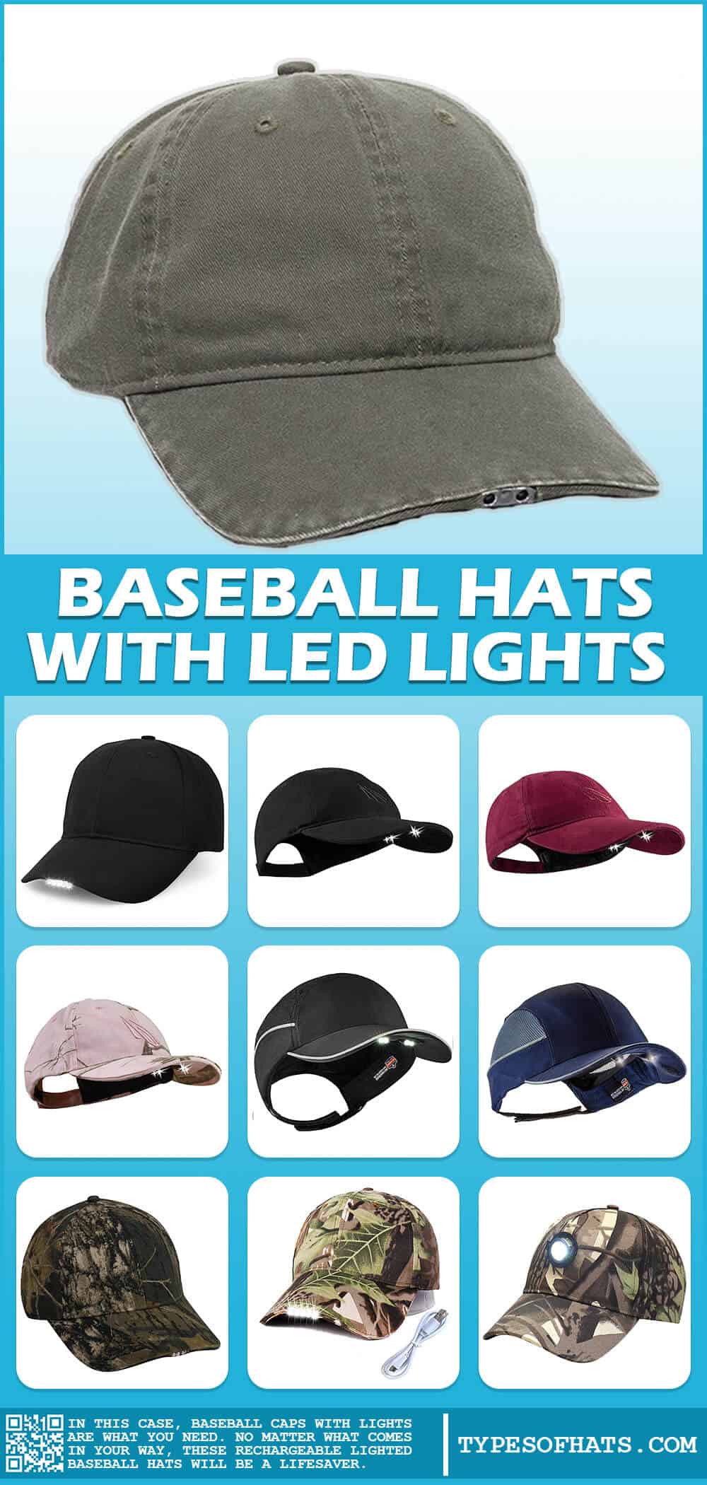 Baseball Hats With Led Lights
