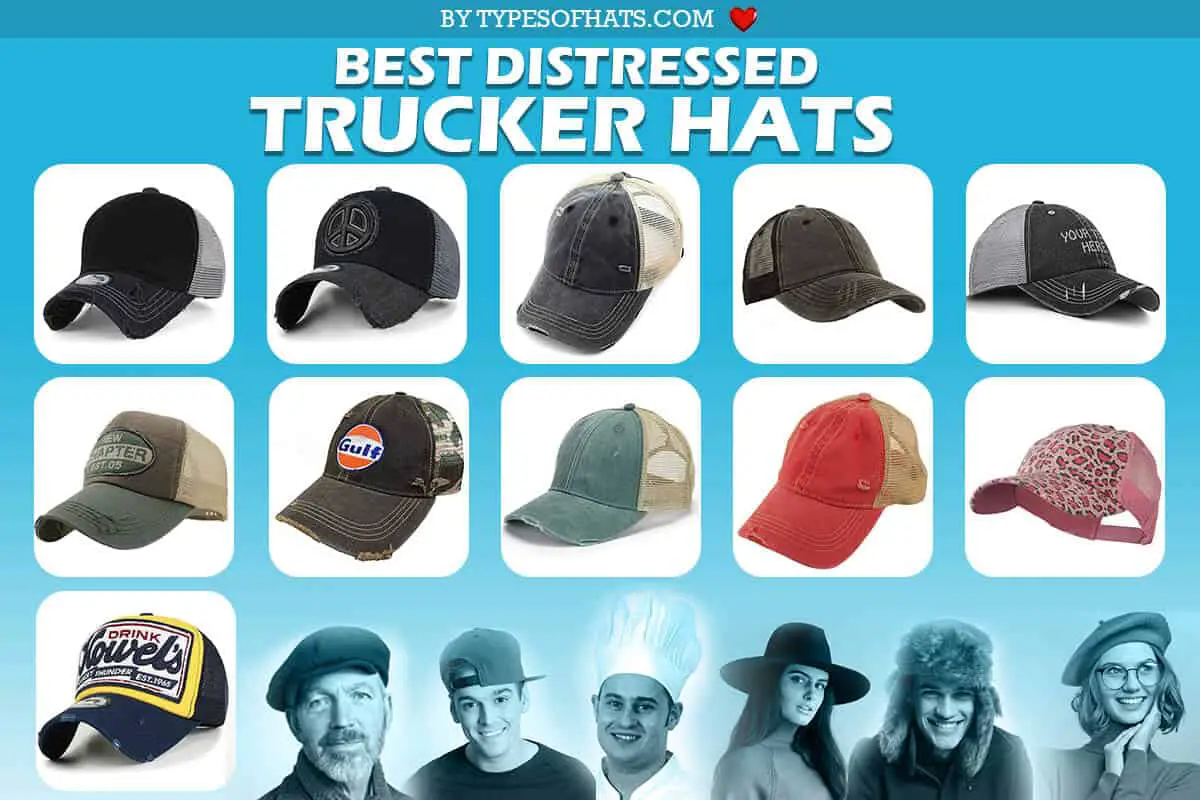 Best Distressed Trucker Hats