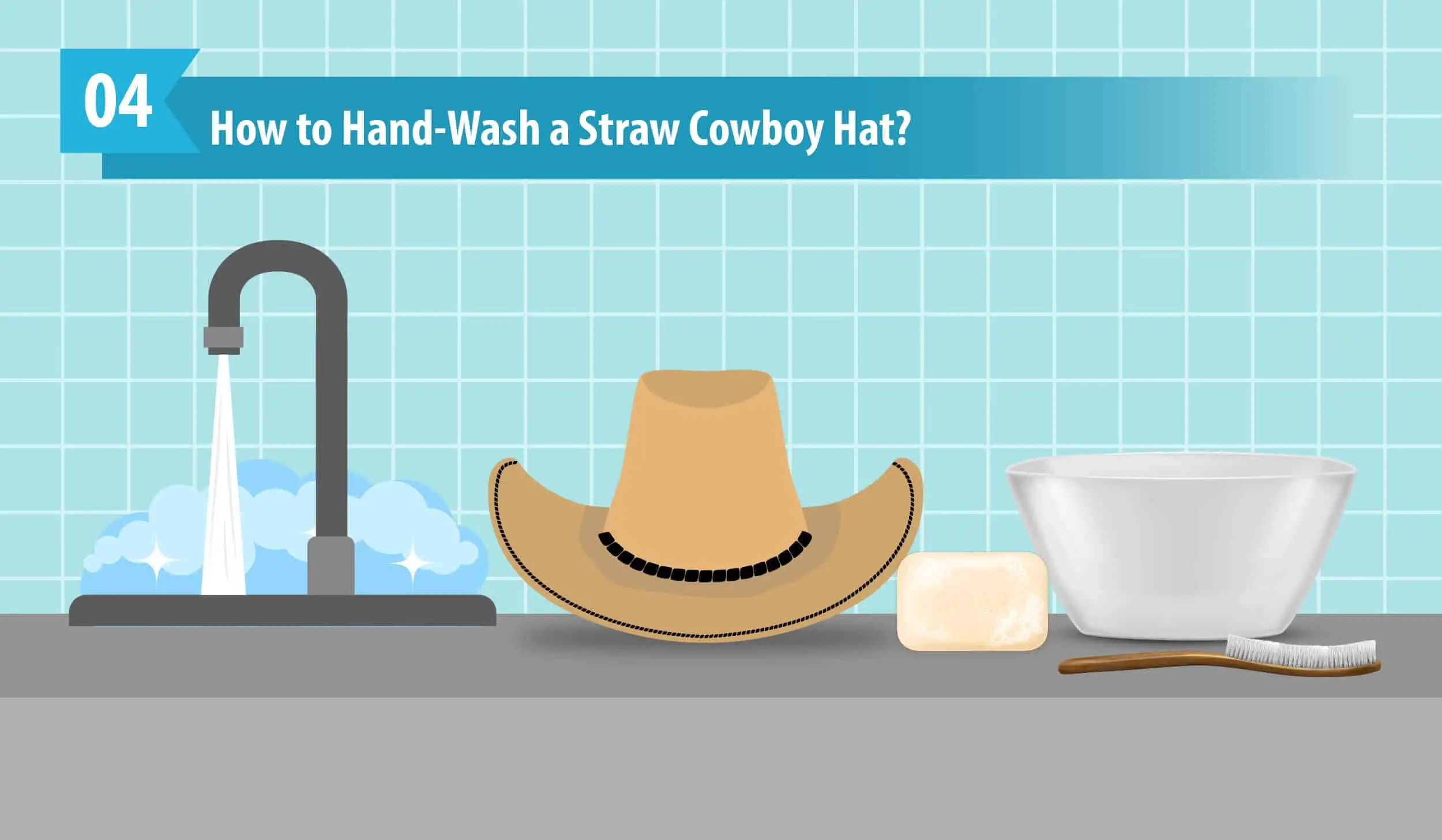 How to Hand-Wash a Straw Cowboy Hat