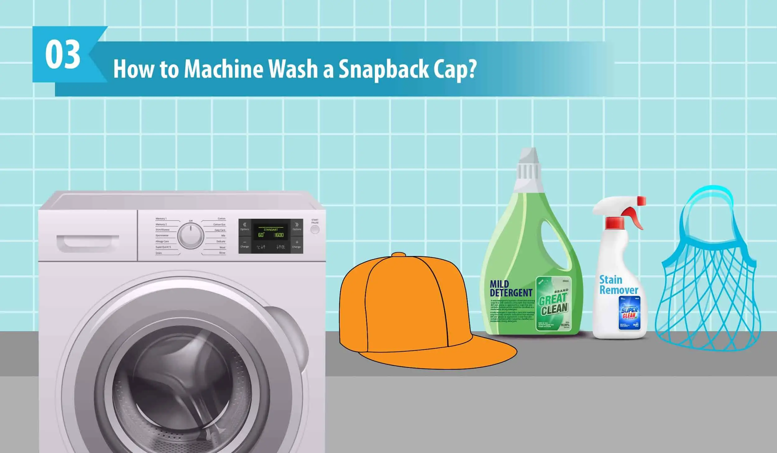 How to Machine Wash a Snapback Cap