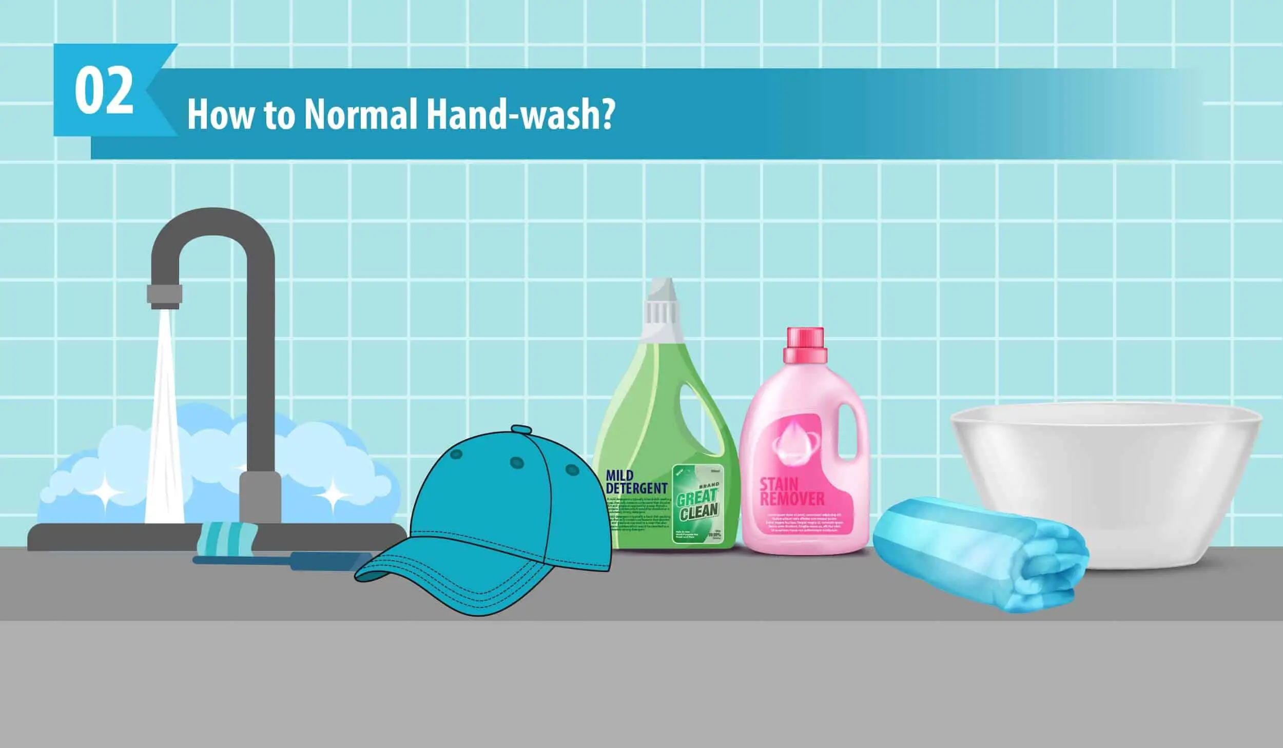 How to Normal Hand-wash