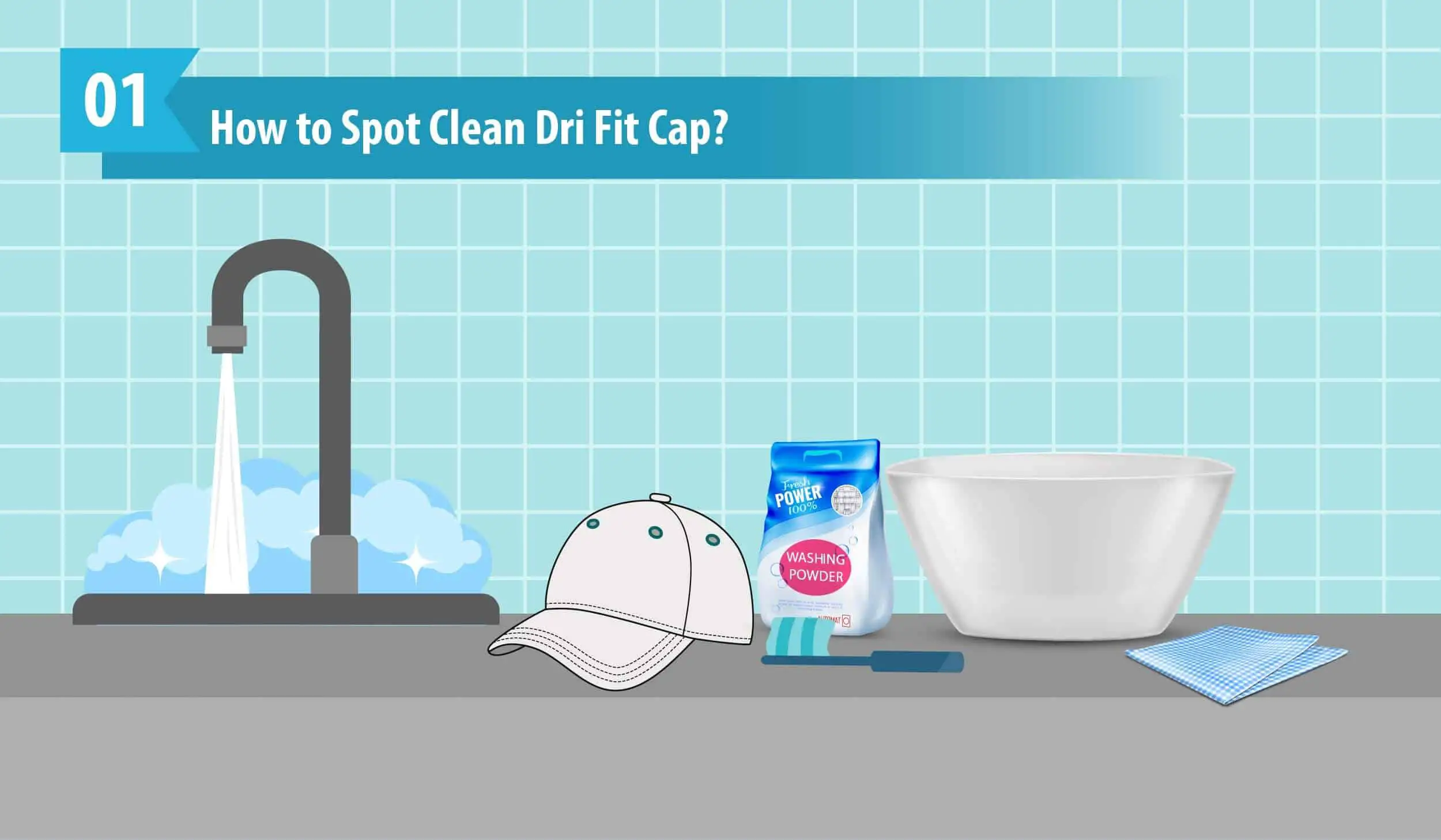How to Spot Clean Dri Fit Cap