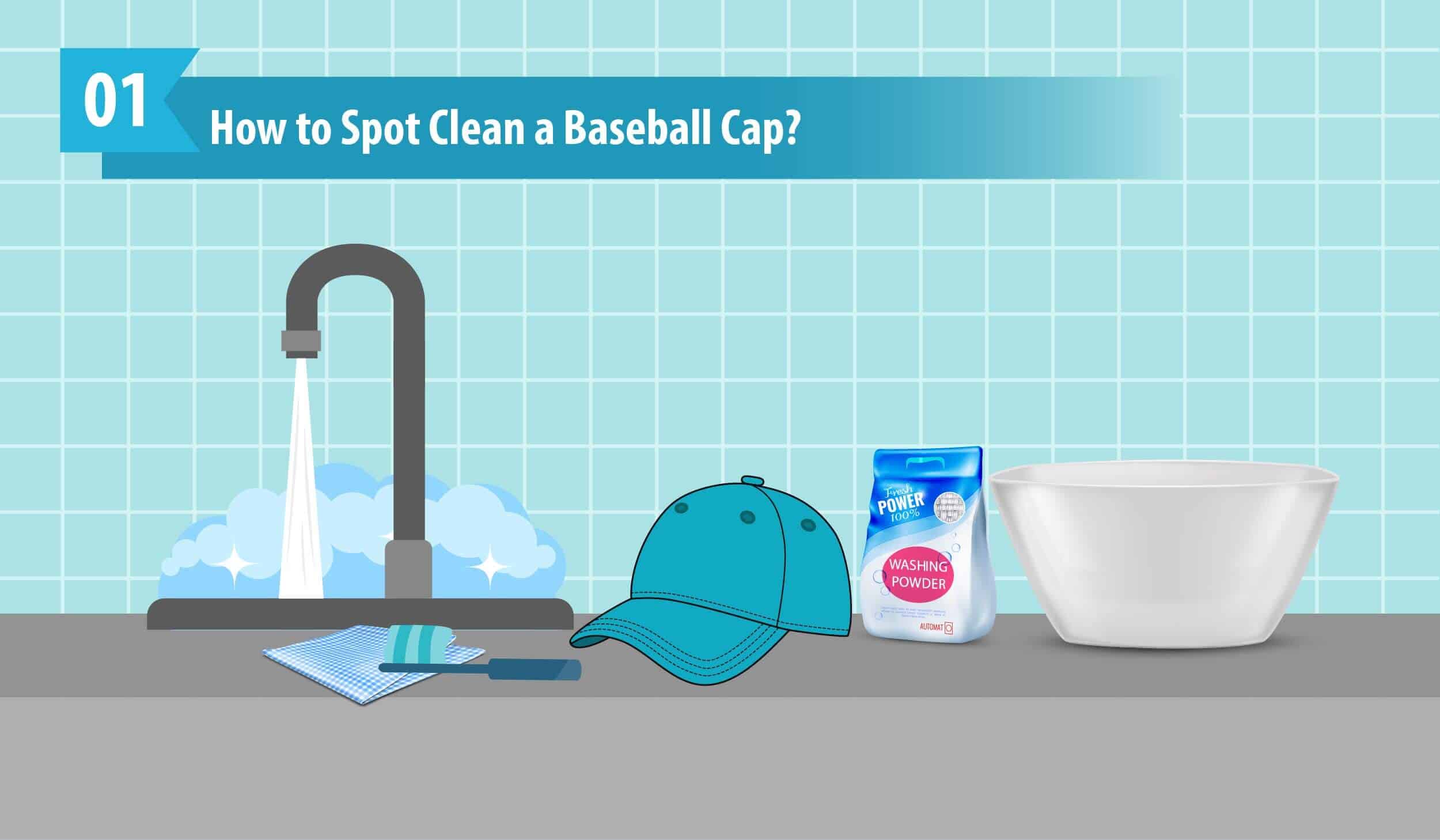 How to Spot Clean a Baseball Cap