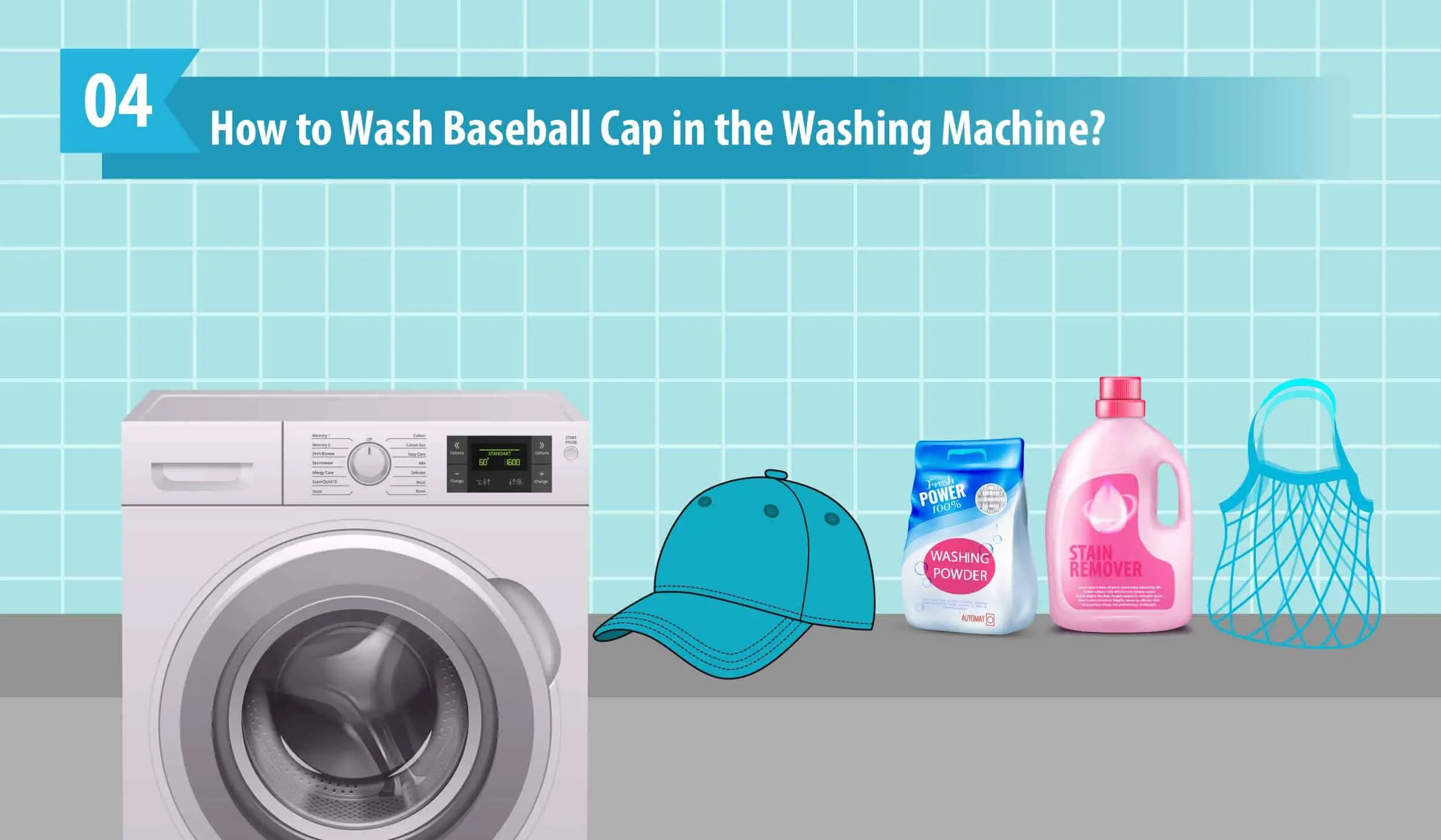 How to Wash Baseball Cap in the Washing Machine