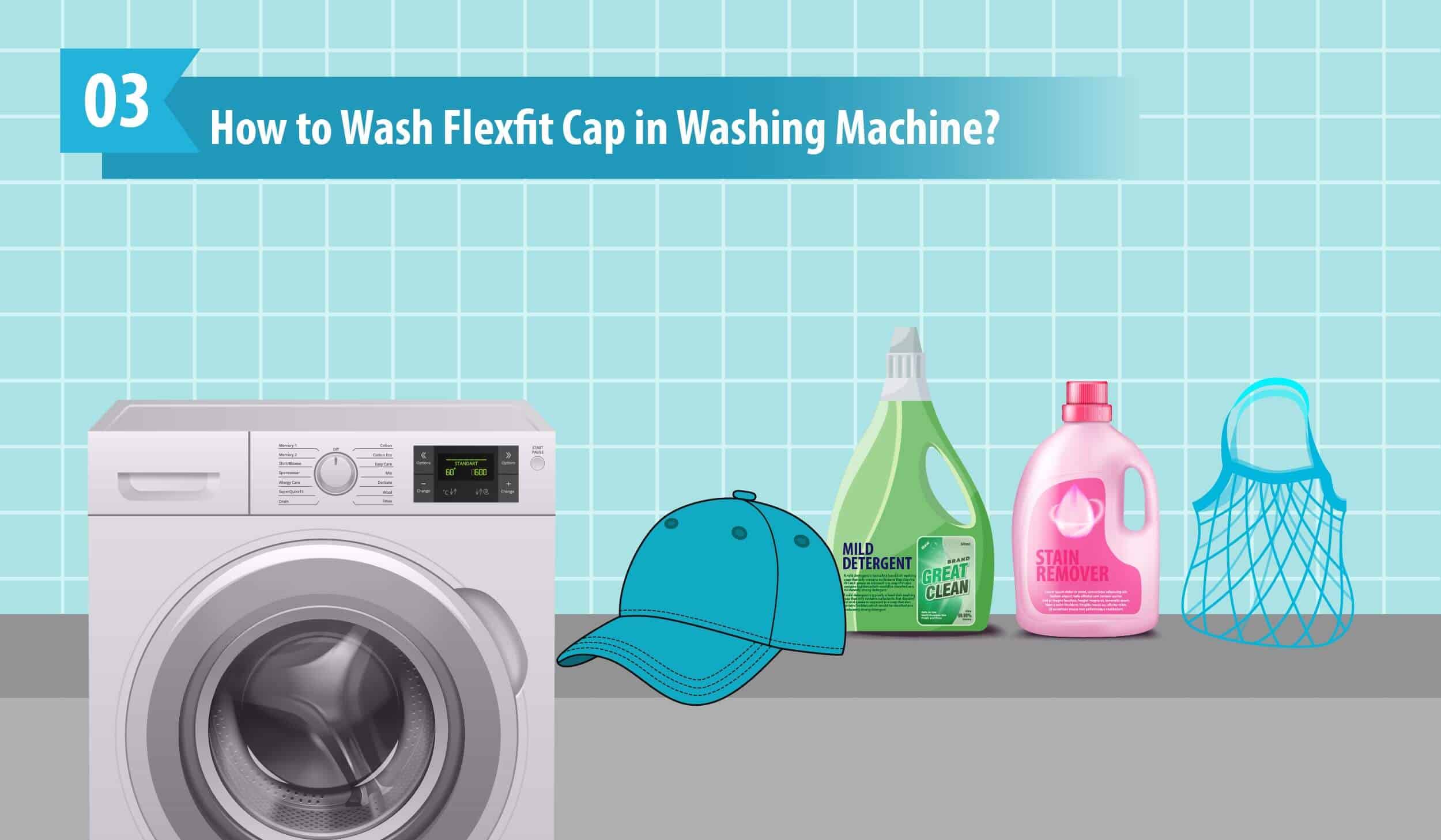 How to Wash Flexfit Cap in Washing Machine