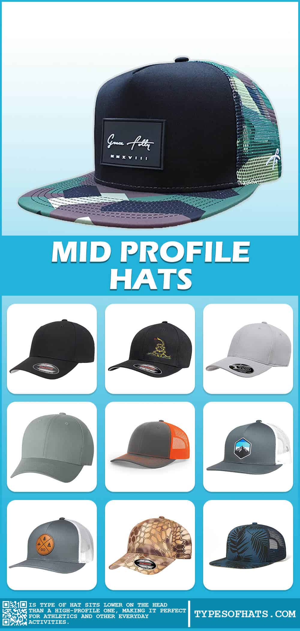 Mid Profile Hats