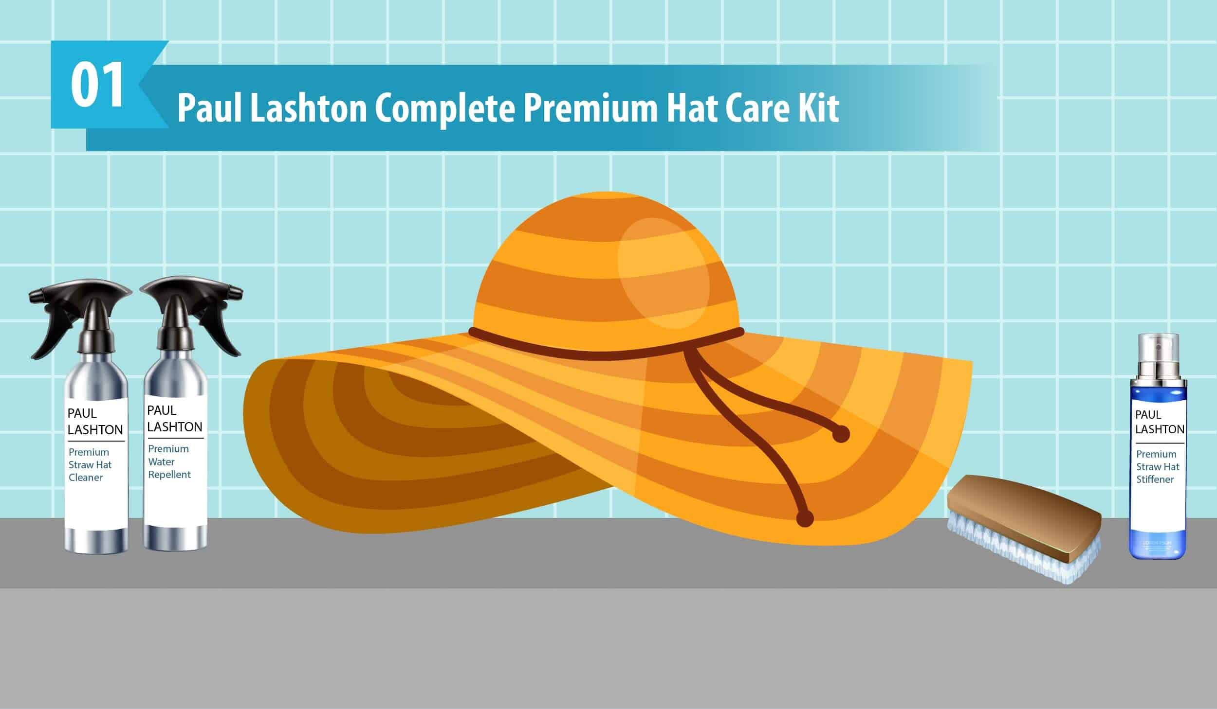 Paul Lashton Complete Premium Hat Care Kit