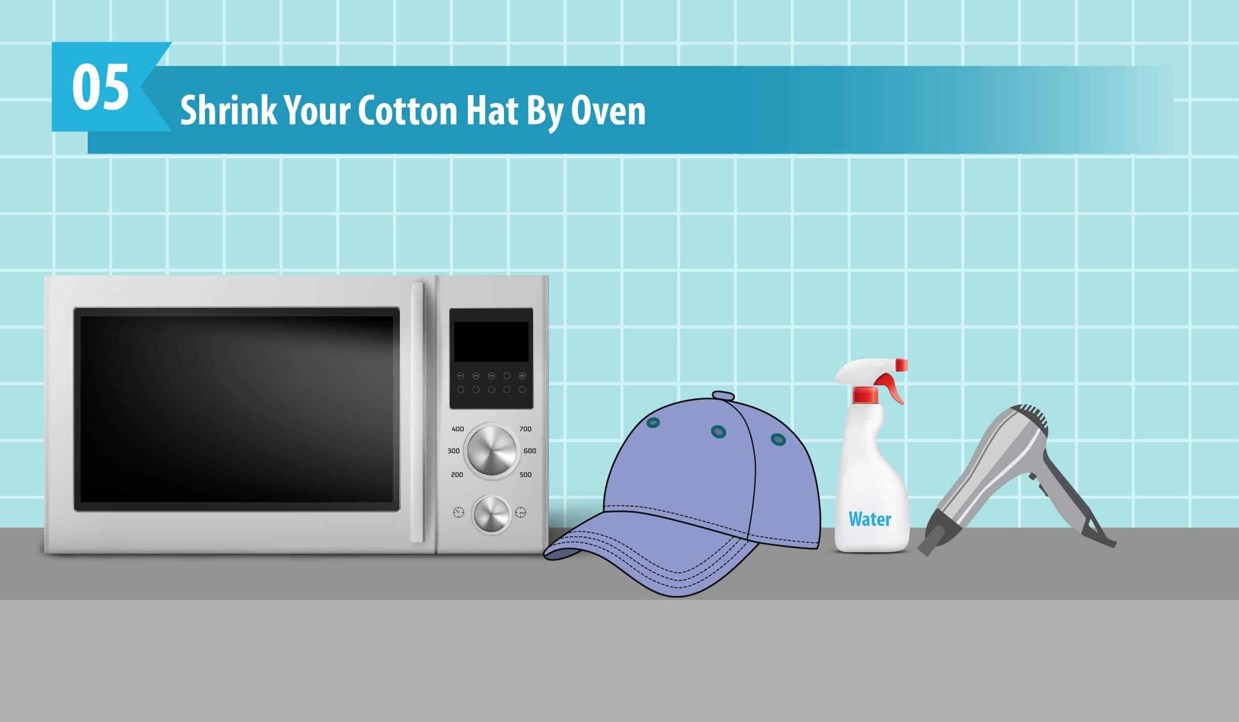 Shrink Your Cotton Hat By Oven