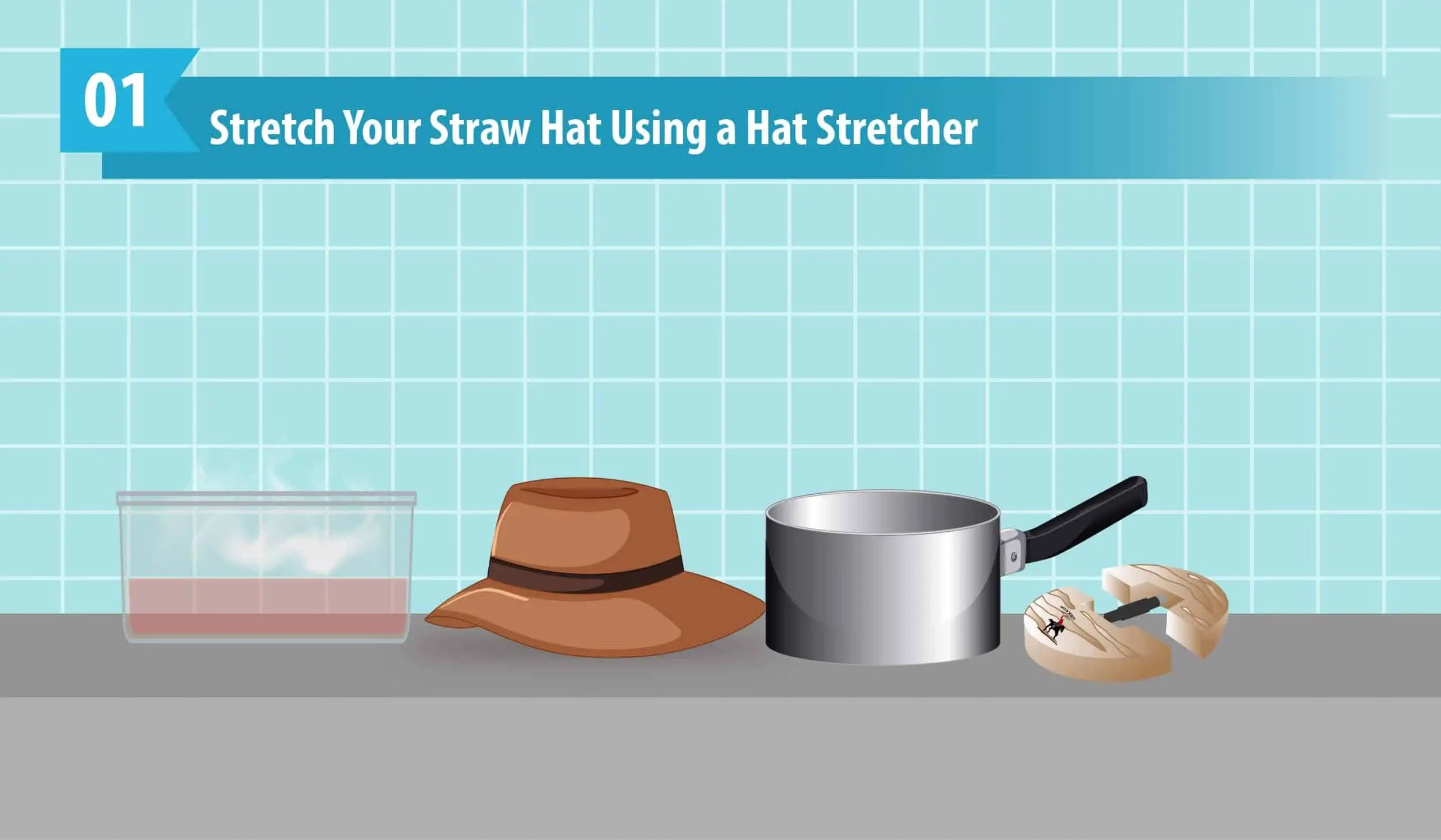 Stretch Your Straw Hat Using a Hat Stretcher