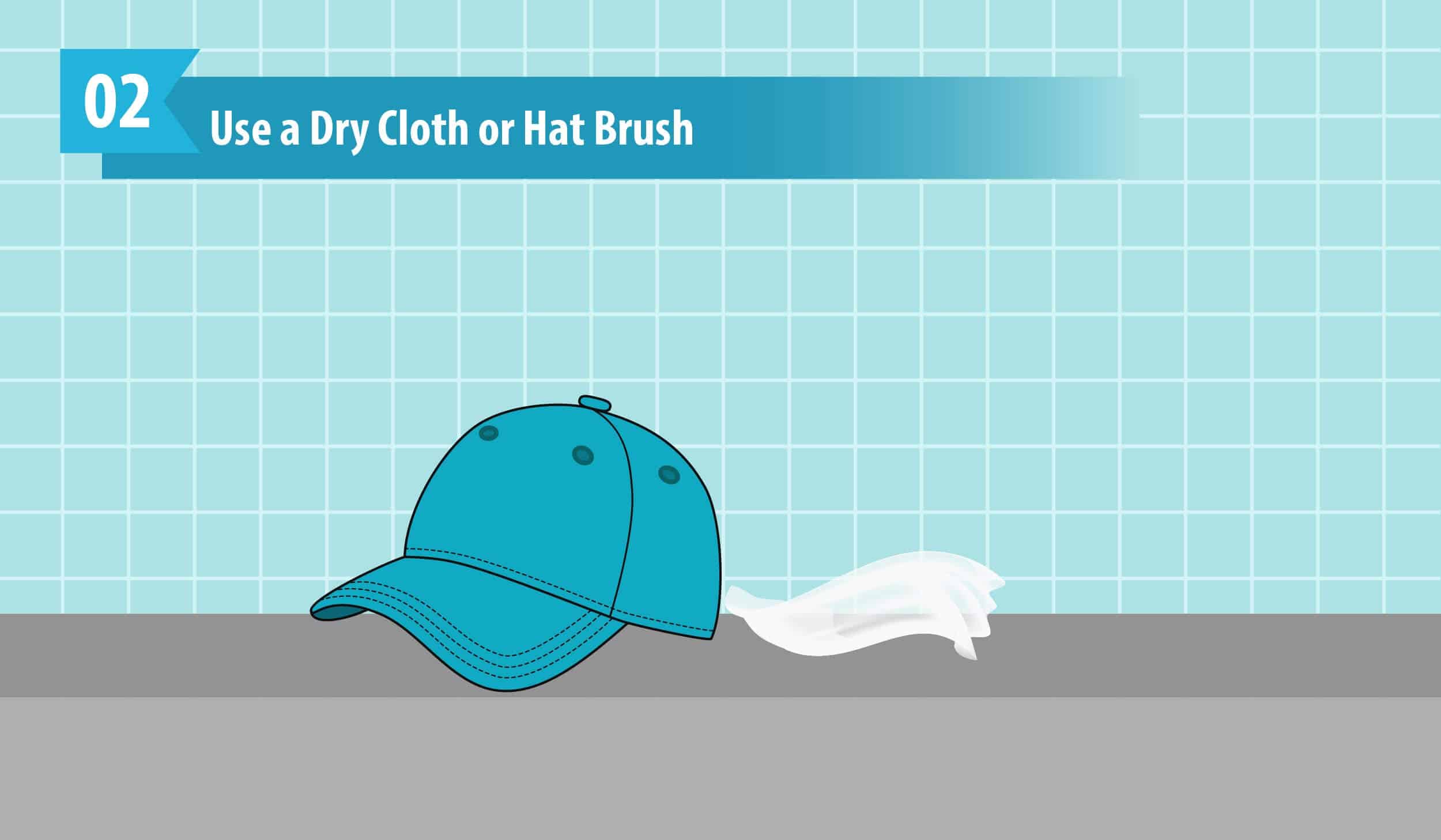 Use a Dry Cloth or Hat Brush