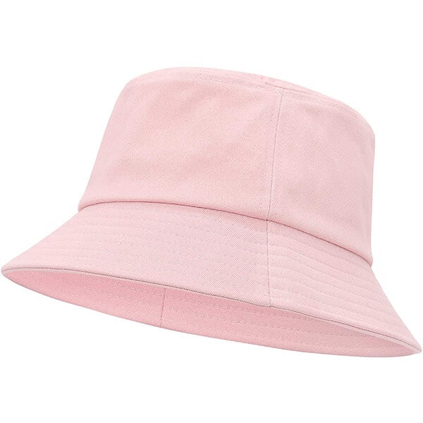 Packable beach bucket hat for women