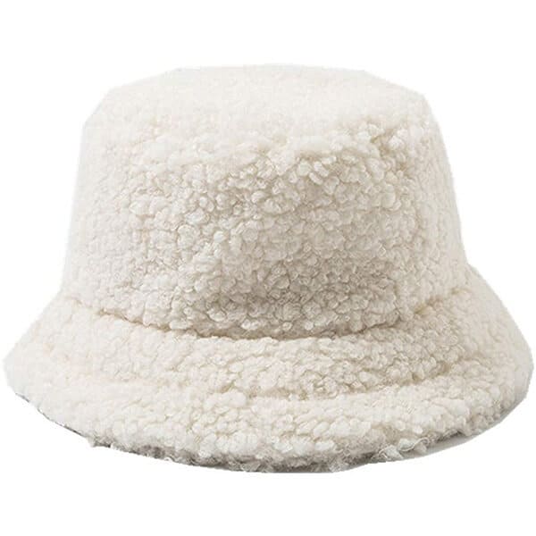 Lamb’s wool bucket hat