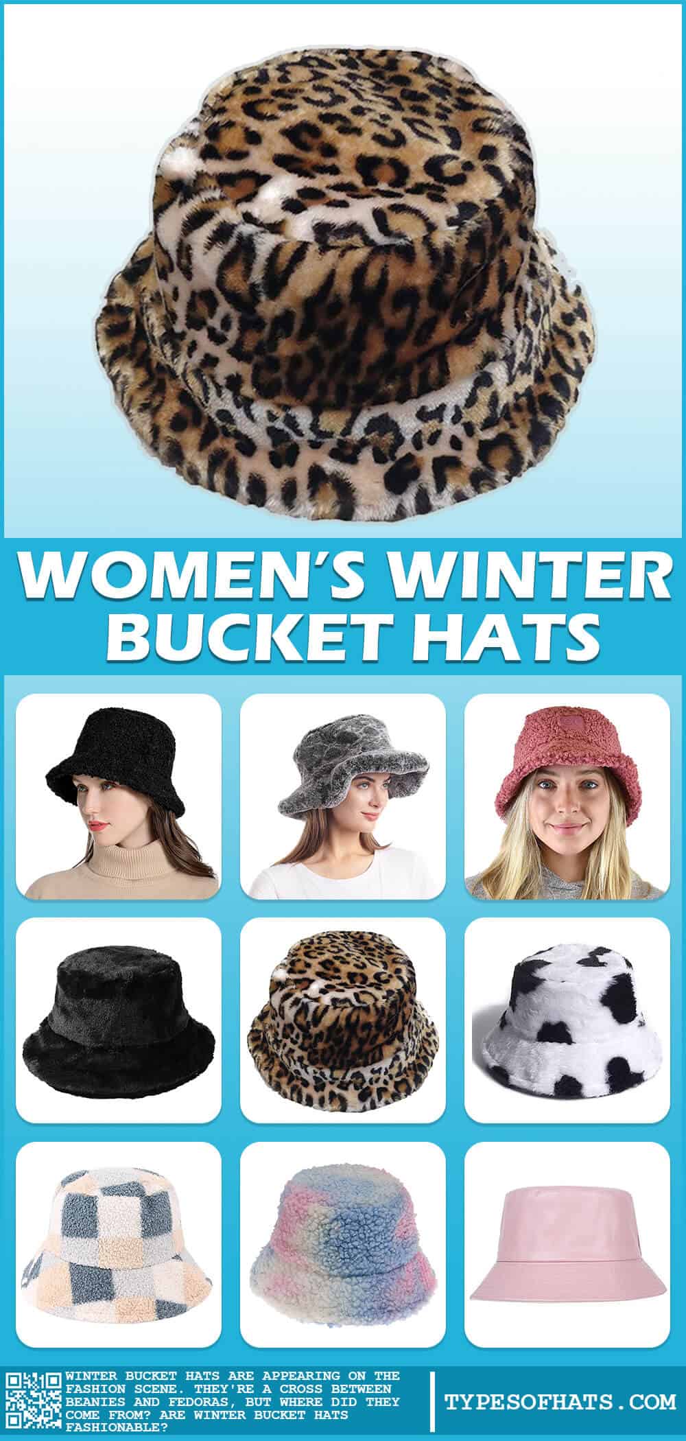 Women’s Winter Bucket Hats