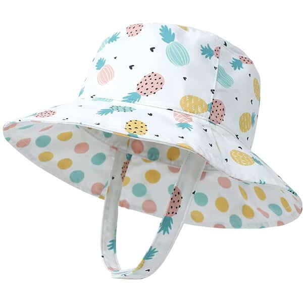 Print pattern bucket hats